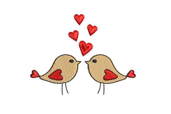 Couple in Love: A Seasonal Embroidery Review
