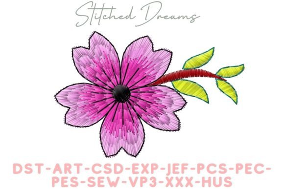 Detailed Flower: A Boutique Sweatshirt Embroidery Review