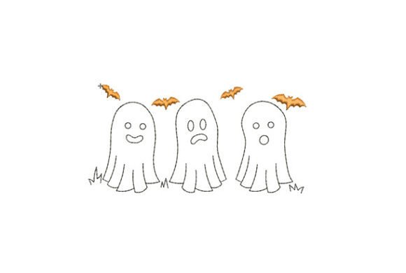 Funny Ghosts: A Craft Fair-Ready Embroidery Design
