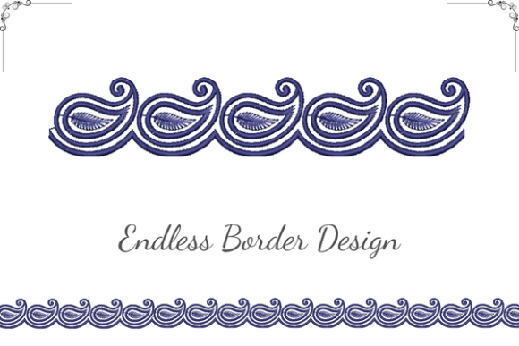 Mango Border: A Vibrant, Versatile Embroidery Border Worth Your Time