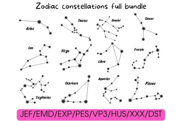 Zodiac Constellations Collection